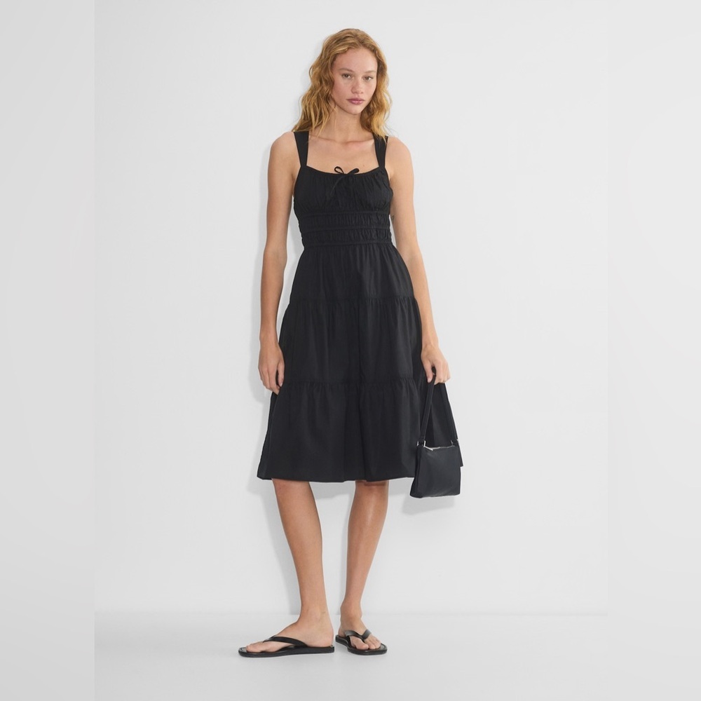 Aritzia Sunday Best Martine Poplin Midi Dress